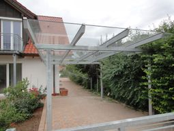 FW Glashaus Haus Glasdach