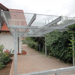 FW Glashaus Haus Glasdach