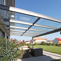 FW Glashaus Haus Glasdach