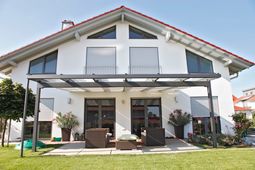 FW Glashaus Haus Glasdach