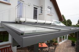 FW Glashaus Haus Glasdach