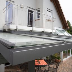 FW Glashaus Haus Glasdach