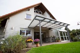 FW Glashaus Haus Glasdach
