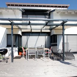 FW Glashaus Haus Glasdach