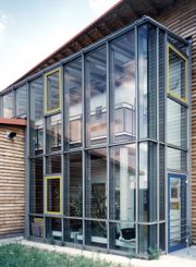 FW Glashaus Fassade