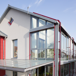 FW Glashaus Fassade