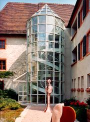 FW Glashaus Fassade