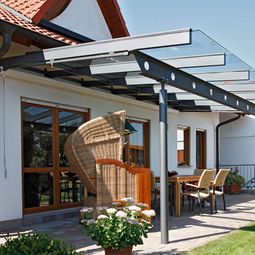 FW Glashaus Haus Glasdach