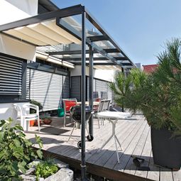 FW Glashaus Haus Glasdach