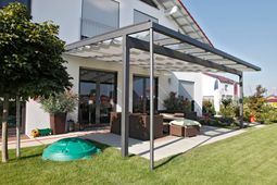 FW Glashaus Haus Glasdach