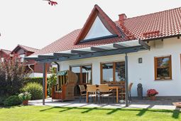 FW Glashaus Haus Glasdach