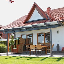 FW Glashaus Haus Glasdach