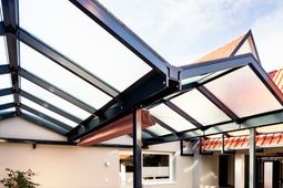 FW Glashaus Haus Glasdach