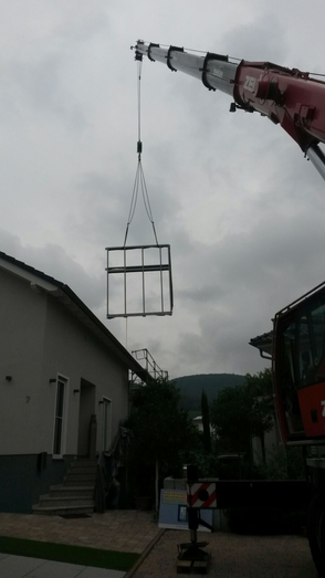 FW Glashaus Baustelle