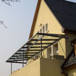 FW Glashaus Haus Glasdach