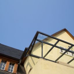 FW Glashaus Haus Glasdach