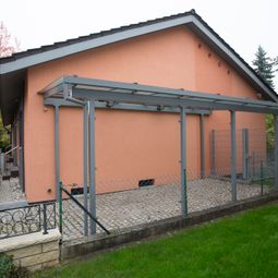 FW Glashaus Haus Glasdach