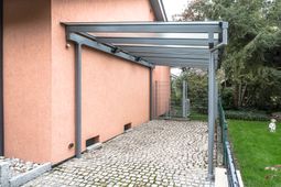 FW Glashaus Haus Glasdach