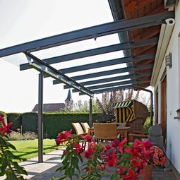 FW Glashaus Haus Glasdach